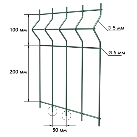 Ограждение серии HARD-perimetr
